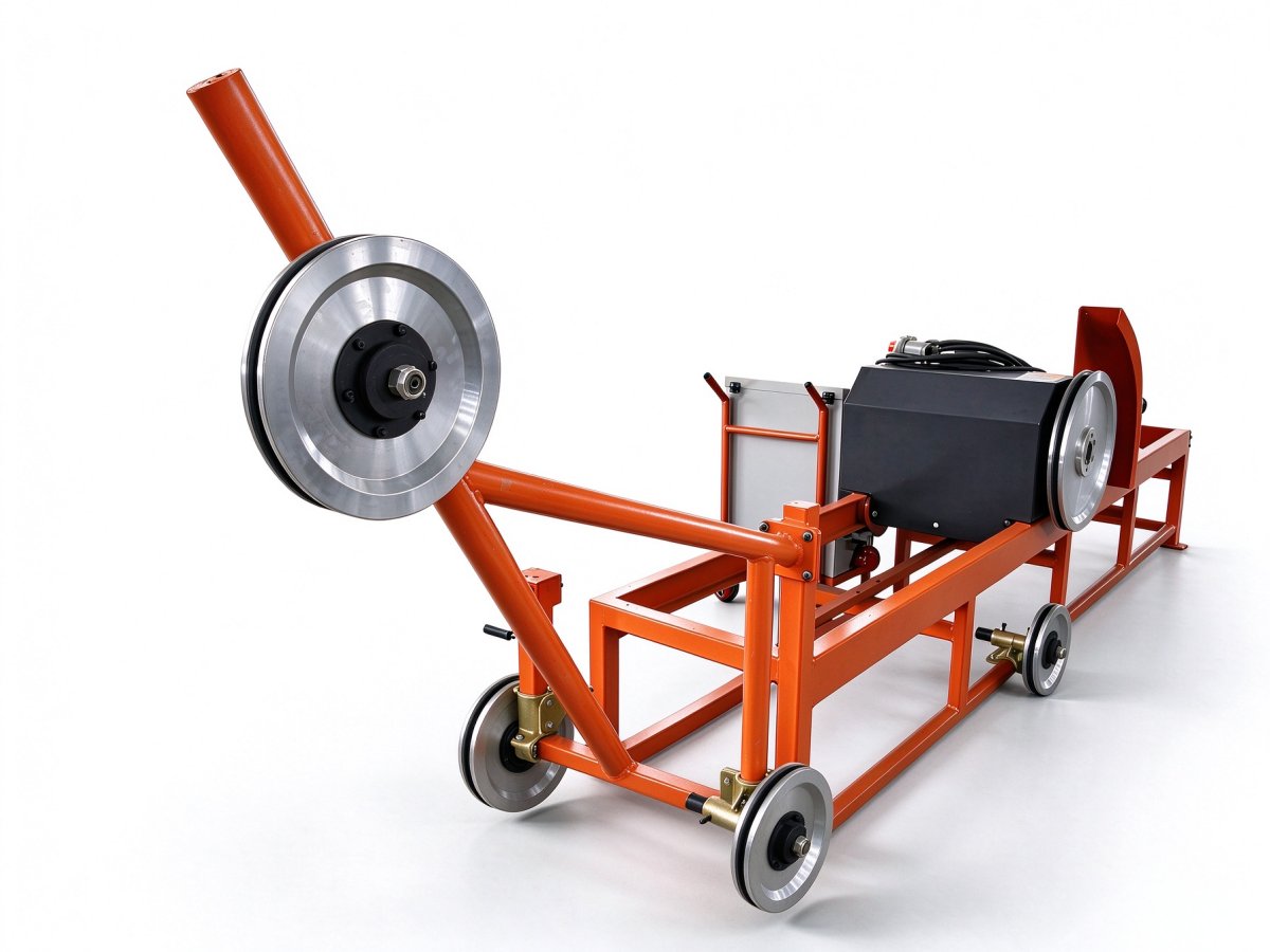 BTWSM-KN226 Long-Rail Block Squaring Wire Saw Machine — KEENOVA
