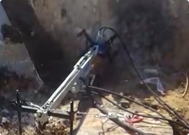 KEENOVA DTH Drilling Machine Working at Impala Granite Quarry
